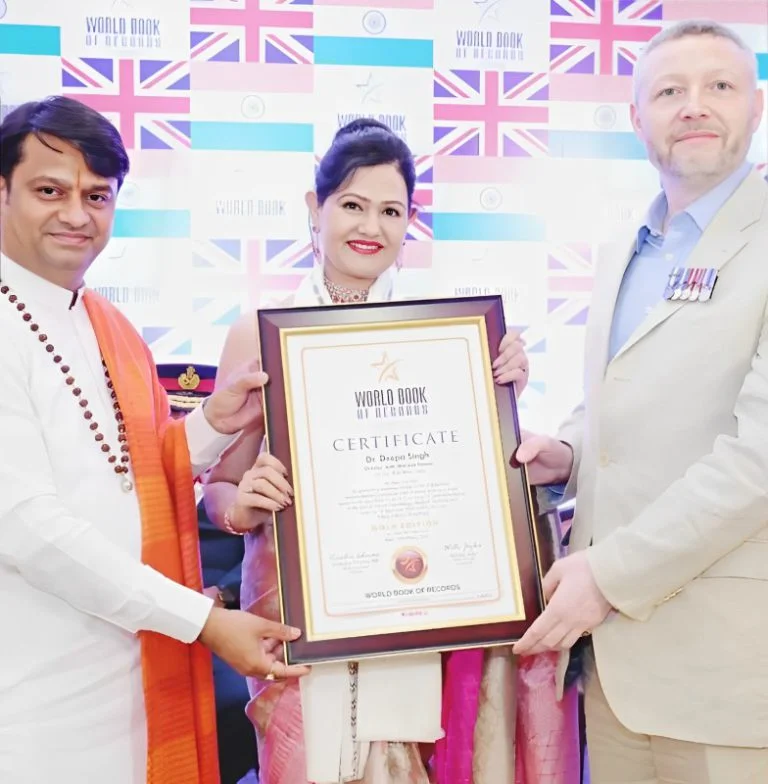 Dr Deepa Singh - World Record Holder in Clinical Cosmetology, Medical Aesthetics and LASERS